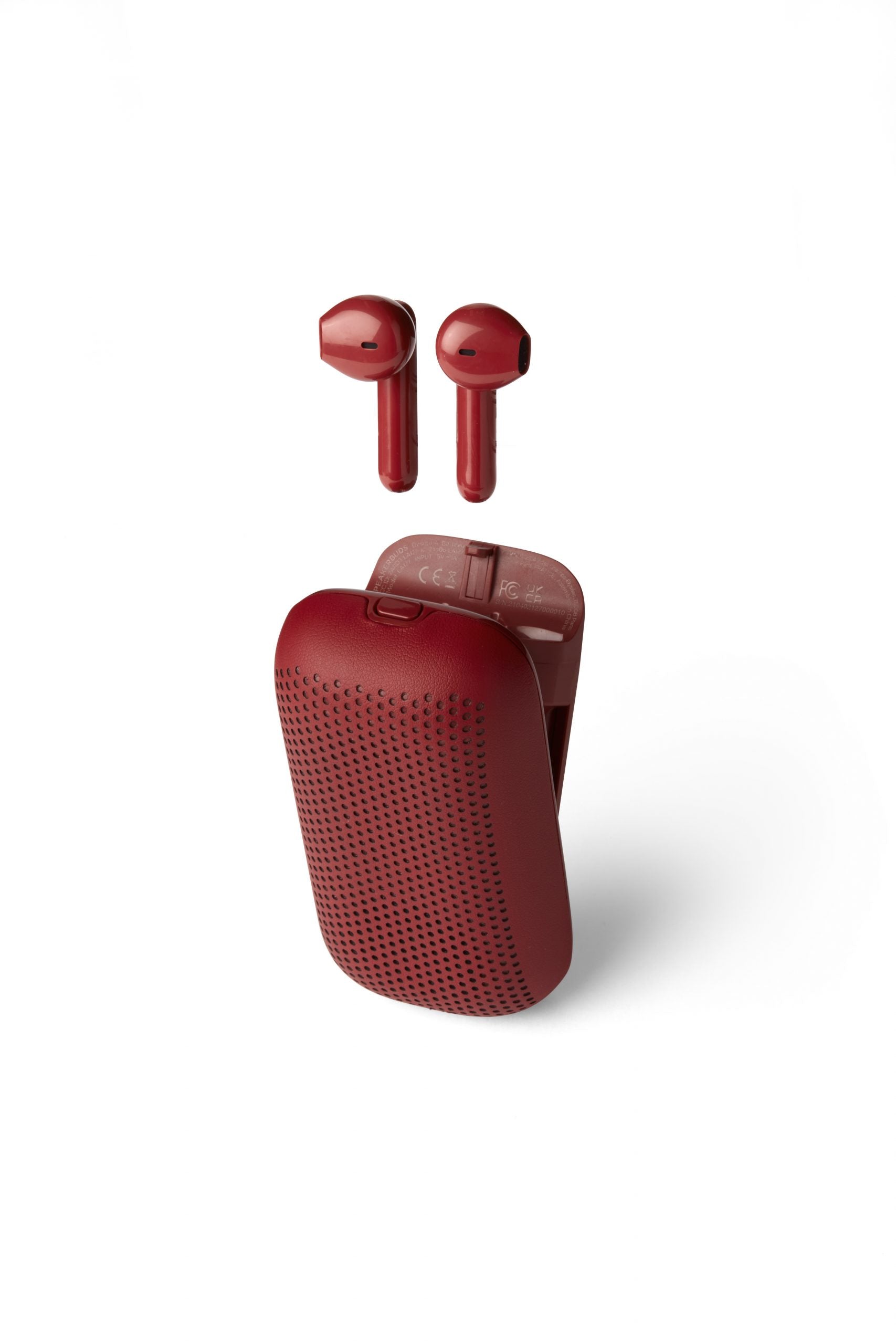 Lexon-Speakerbuds Bluetooth Kulaklık & Bluetooth Hoparlör Kırmızı-Kulaklık-1-Milagron.com