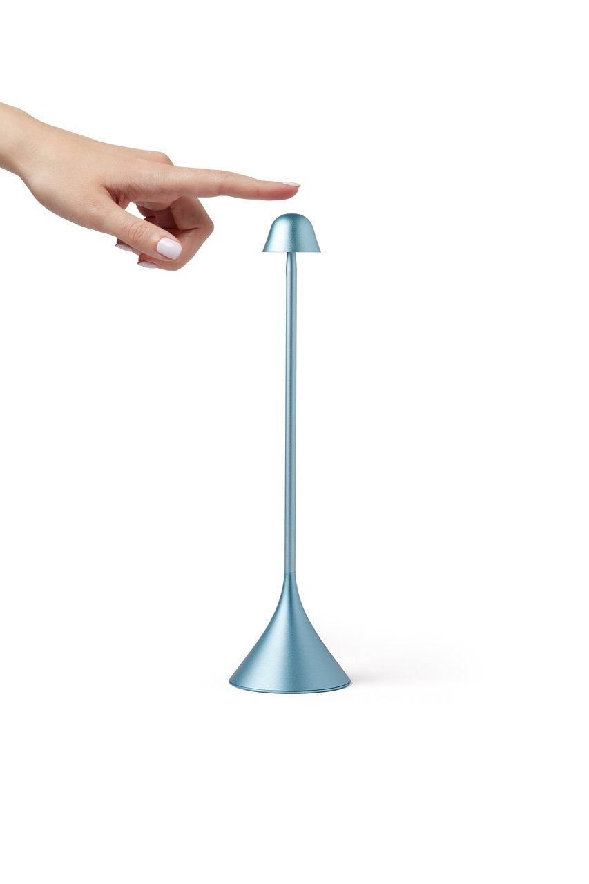 Lexon-Steli Bell Led Masa Lambası Açık Mavi-Masa Lambası-4-Milagron.com