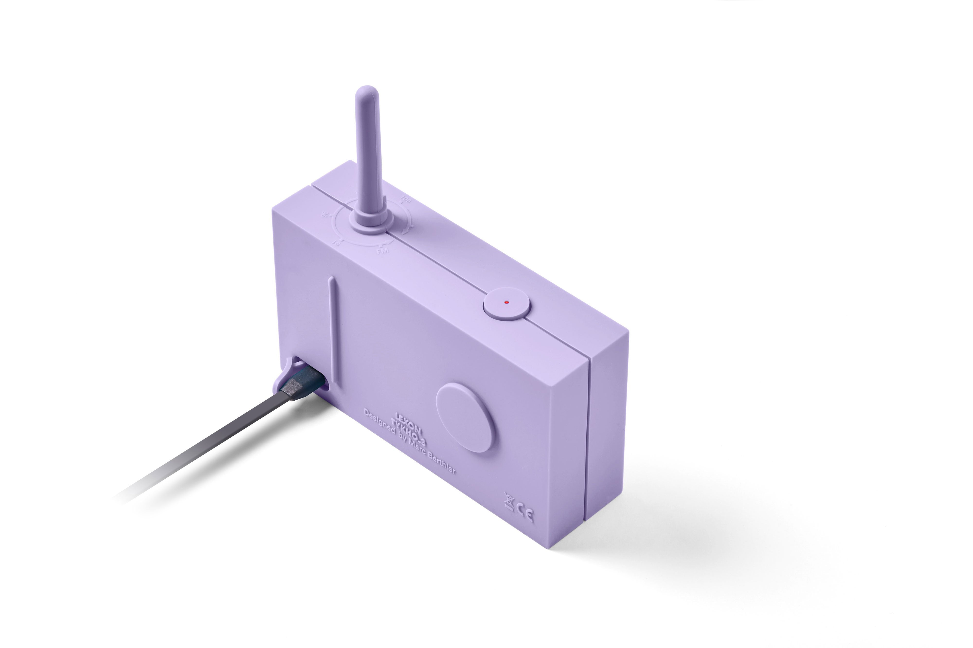 Lexon-Tykho 3 Radyo Ve Bluetooth Hoparlör Lila-Taşınabilir Hoparlör-4-Milagron.com