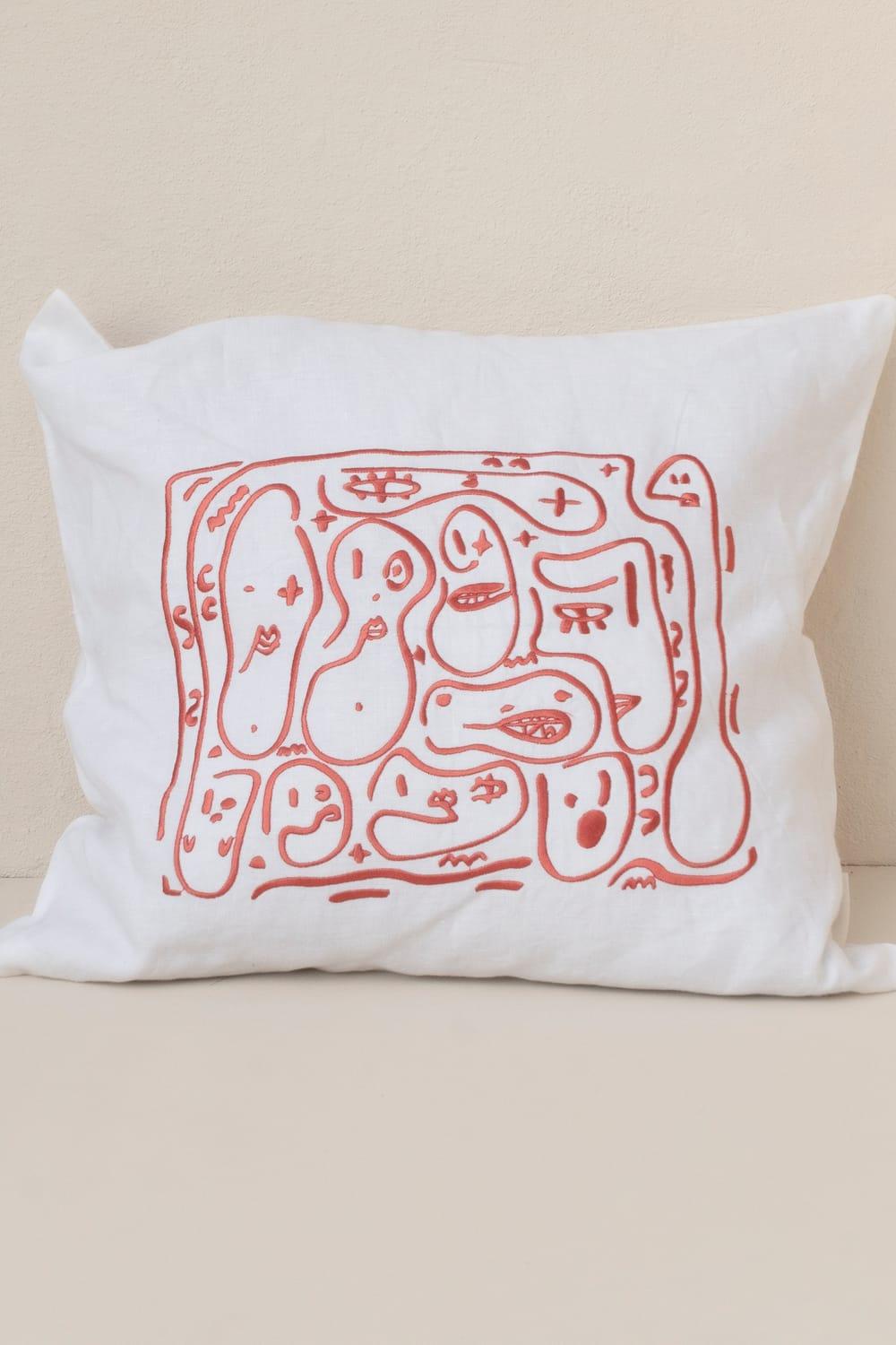 Livn Pieces-Linen Kırlent N3-Yastık-1-Milagron.com