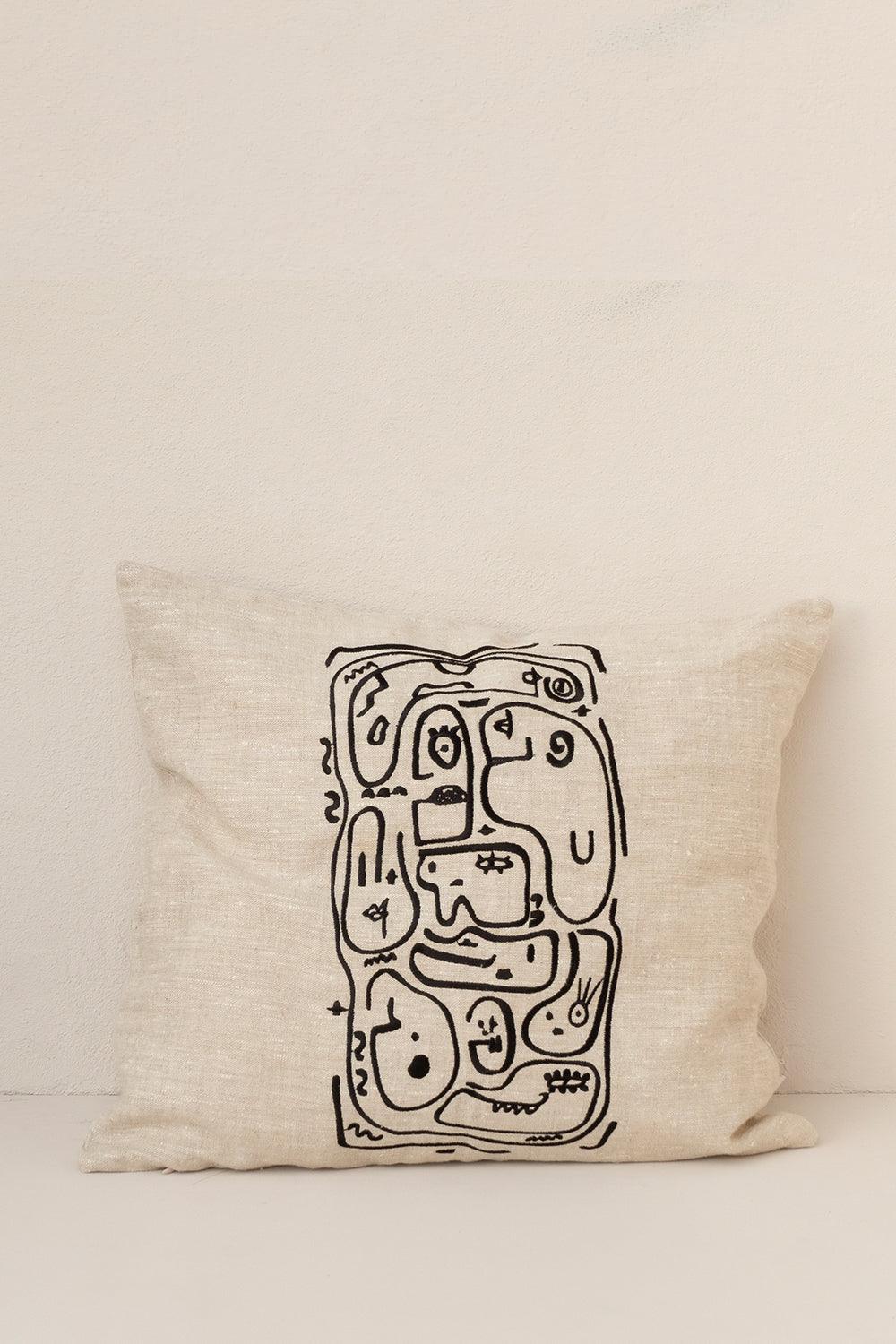 Livn Pieces-Linen Kırlent N5-Yastık-1-Milagron.com