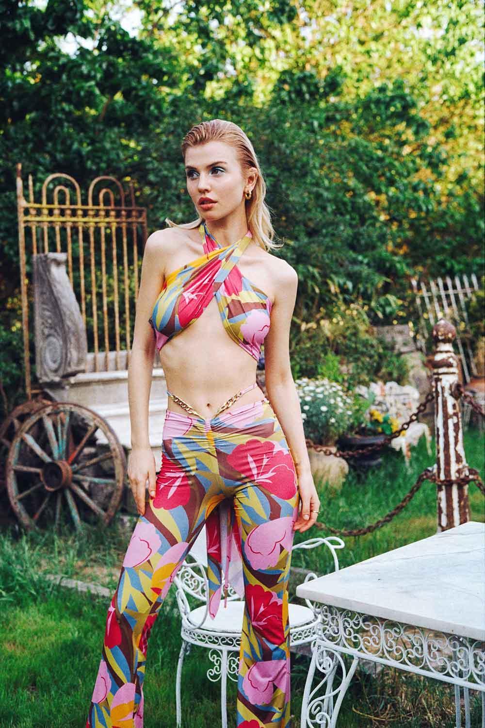 Maat Clothing-Flora Kleopatra-Elbise-1-Milagron.com