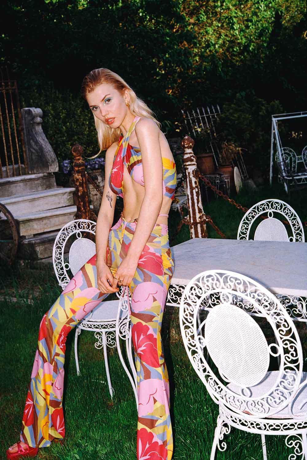 Maat Clothing-Flora Kleopatra-Elbise-3-Milagron.com