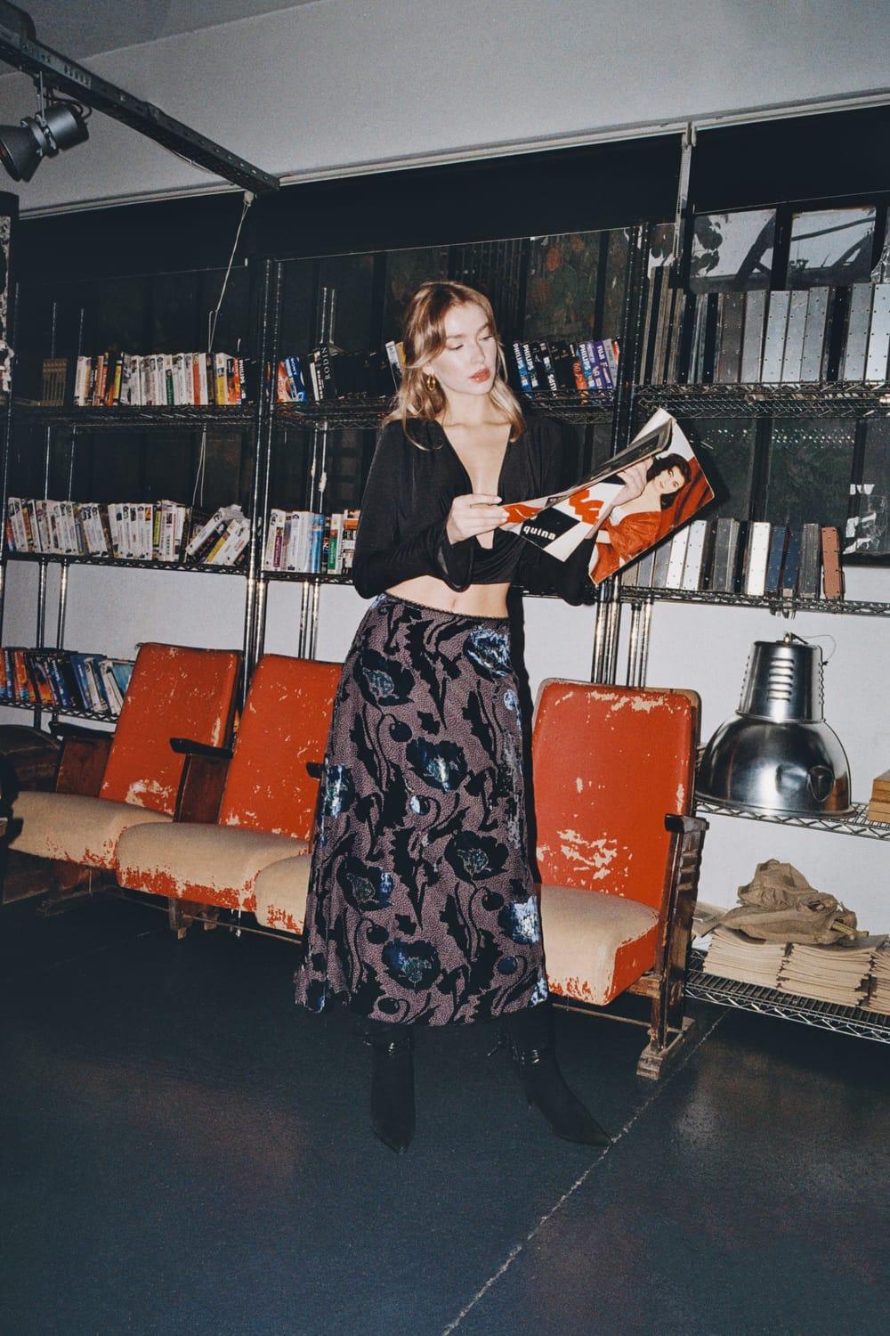 Maat Clothing-Rosie Blue Etek-Etek-1-Milagron.com