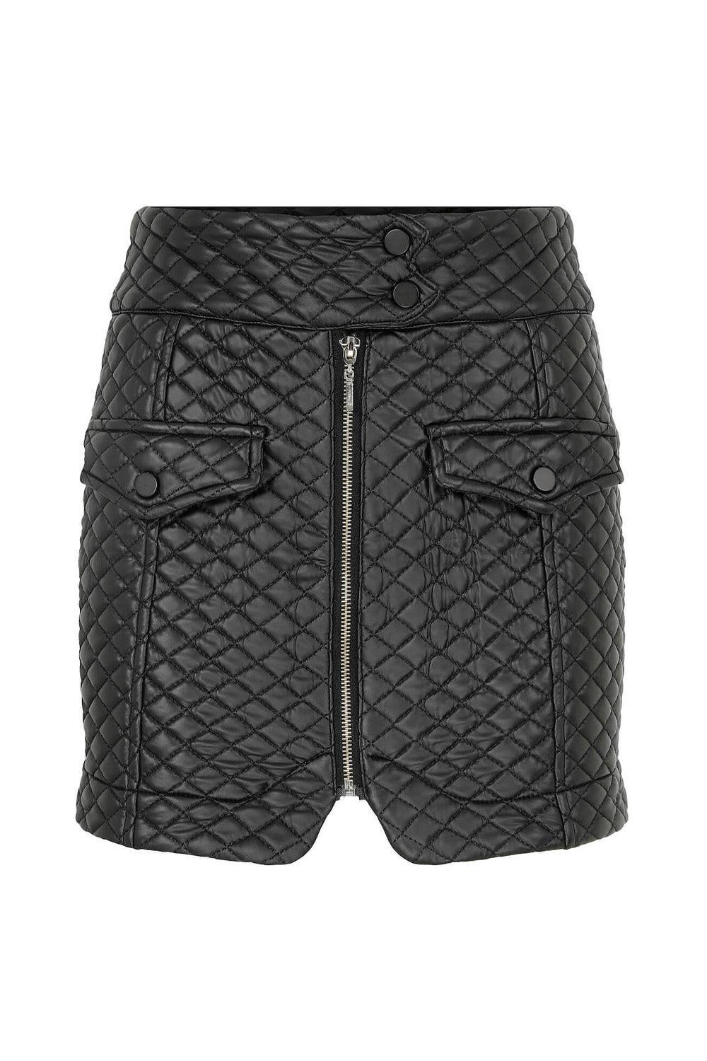 Maeve-Quilted Mini Skirt-Etek-2-Milagron.com
