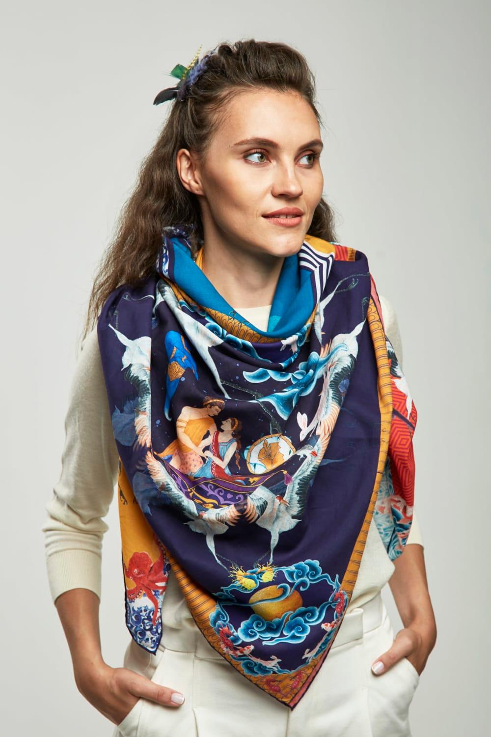 Martius-1001 Night Tales Şal-Şal & Fular-3-Milagron.com