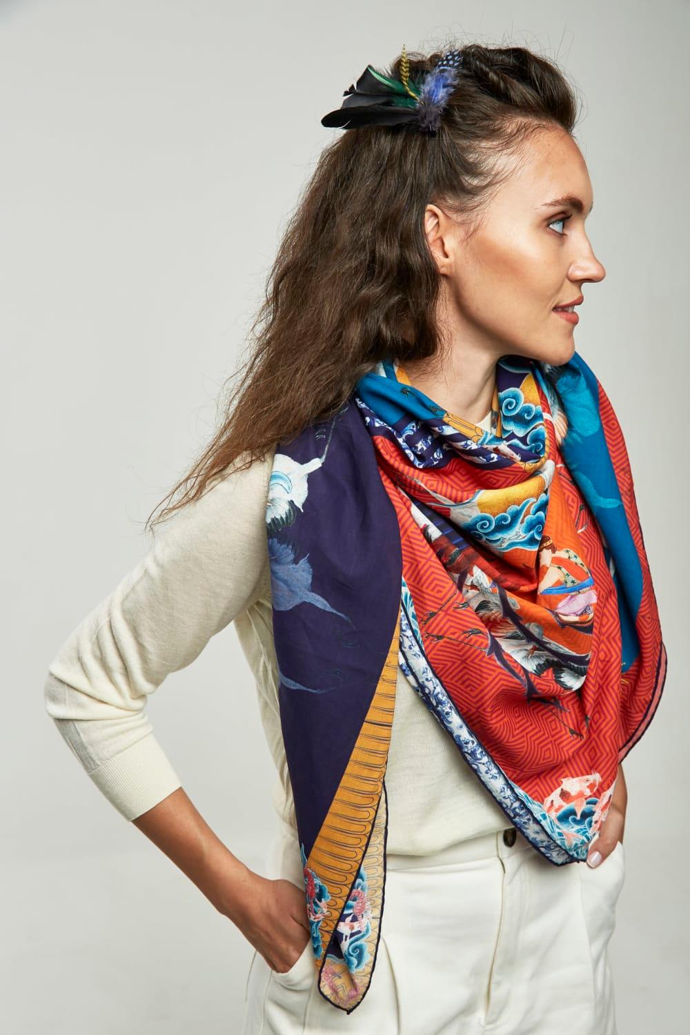 Martius-1001 Night Tales Şal-Şal & Fular-5-Milagron.com