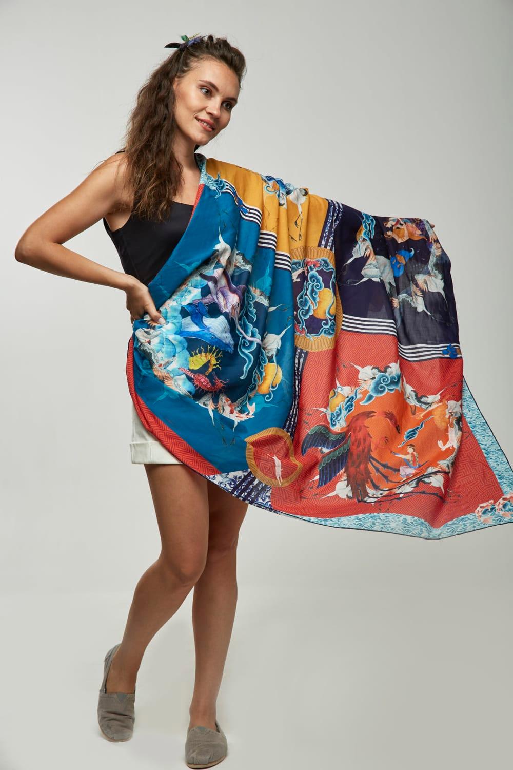 Martius-1001 Night Tales Şal-Şal & Fular-6-Milagron.com