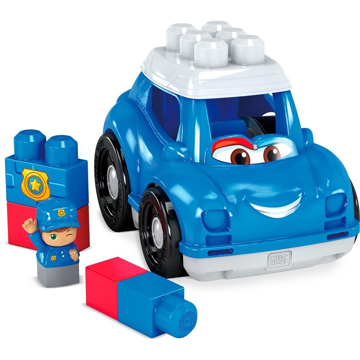 Mega Blocks-Bloks Sevimli Araçlar +1 Yaş-Yapı Oyuncakları-4-Milagron.com