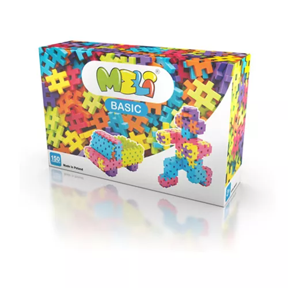 Meli Toys-Meli Toys Blok Oyuncak Basic 150-Yapı Oyuncakları-1-Milagron.com