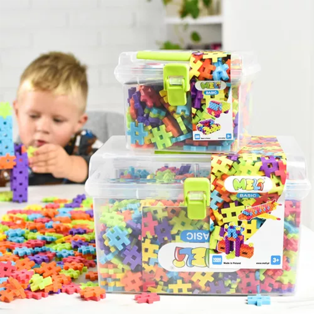 Meli Toys-Meli Toys Blok Oyuncak Basic Travel Box 250-Yapı Oyuncakları-4-Milagron.com