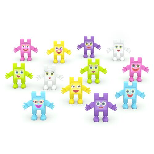 Meli Toys-Meli Toys Blok Oyuncak Emoti Pretty-Yapı Oyuncakları-5-Milagron.com