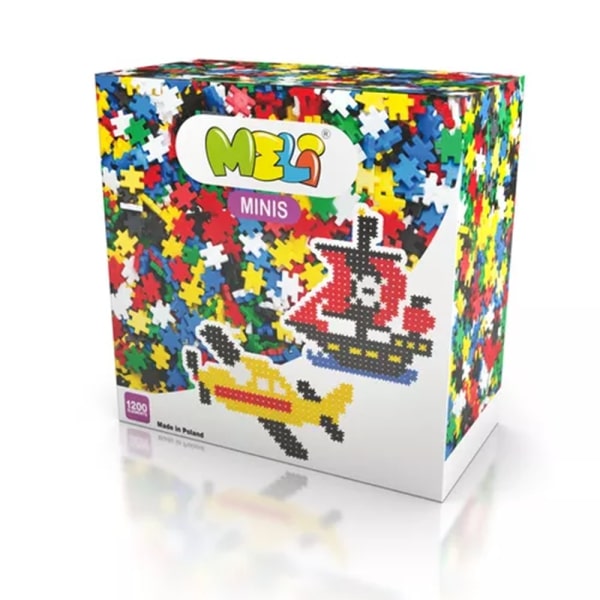 Meli Toys-Meli Toys Blok Oyuncak Minis 1200-Yapı Oyuncakları-1-Milagron.com