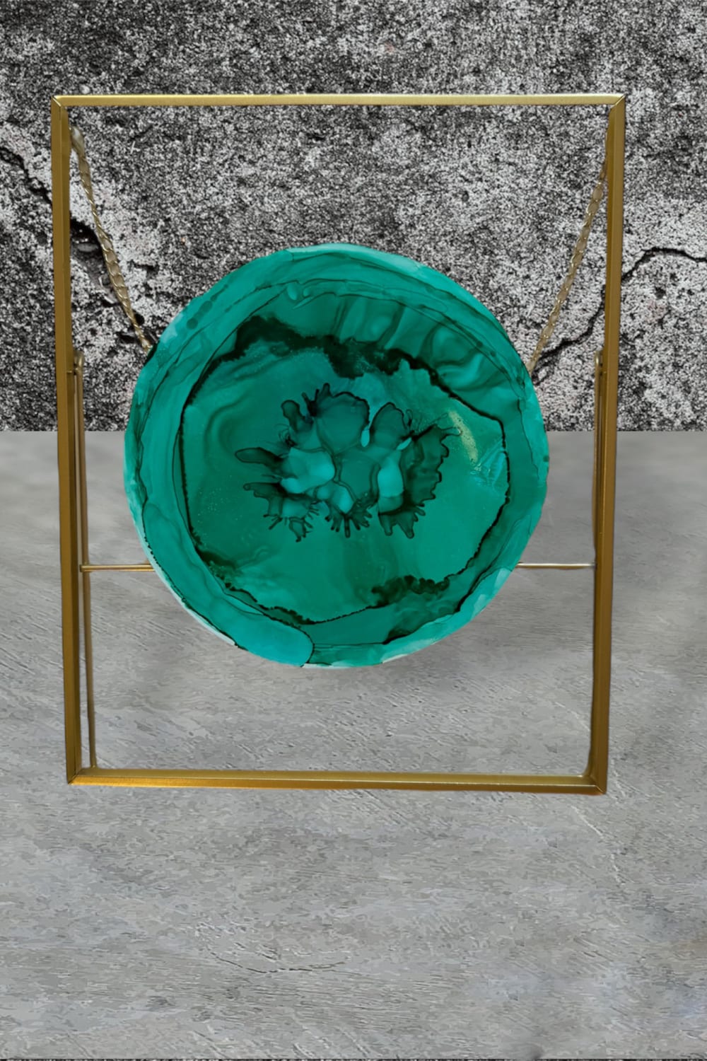 Melike Kara-'Anahata Çakra' Çerçeveli Tablo-Tablo-2-Milagron.com