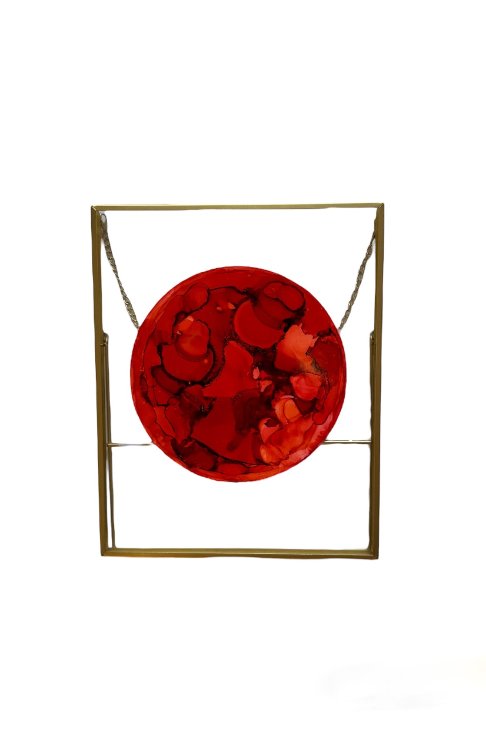 Melike Kara-'Muladhara Çakra' Çerçeveli Tablo-Tablo-2-Milagron.com