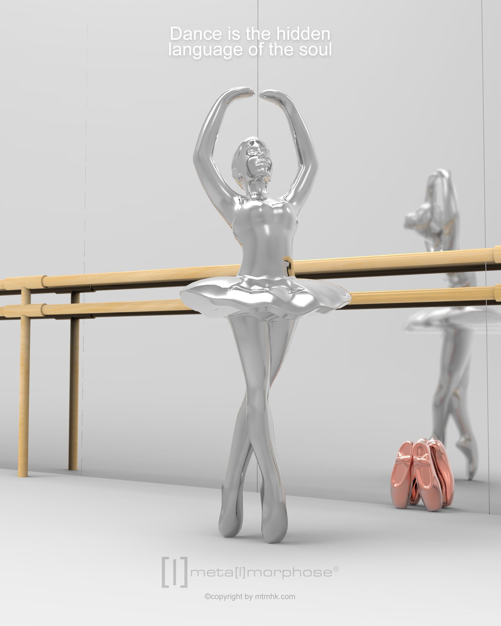 Metalmorphose-Balerin Anahtarlık-Anahtarlık-3-Milagron.com