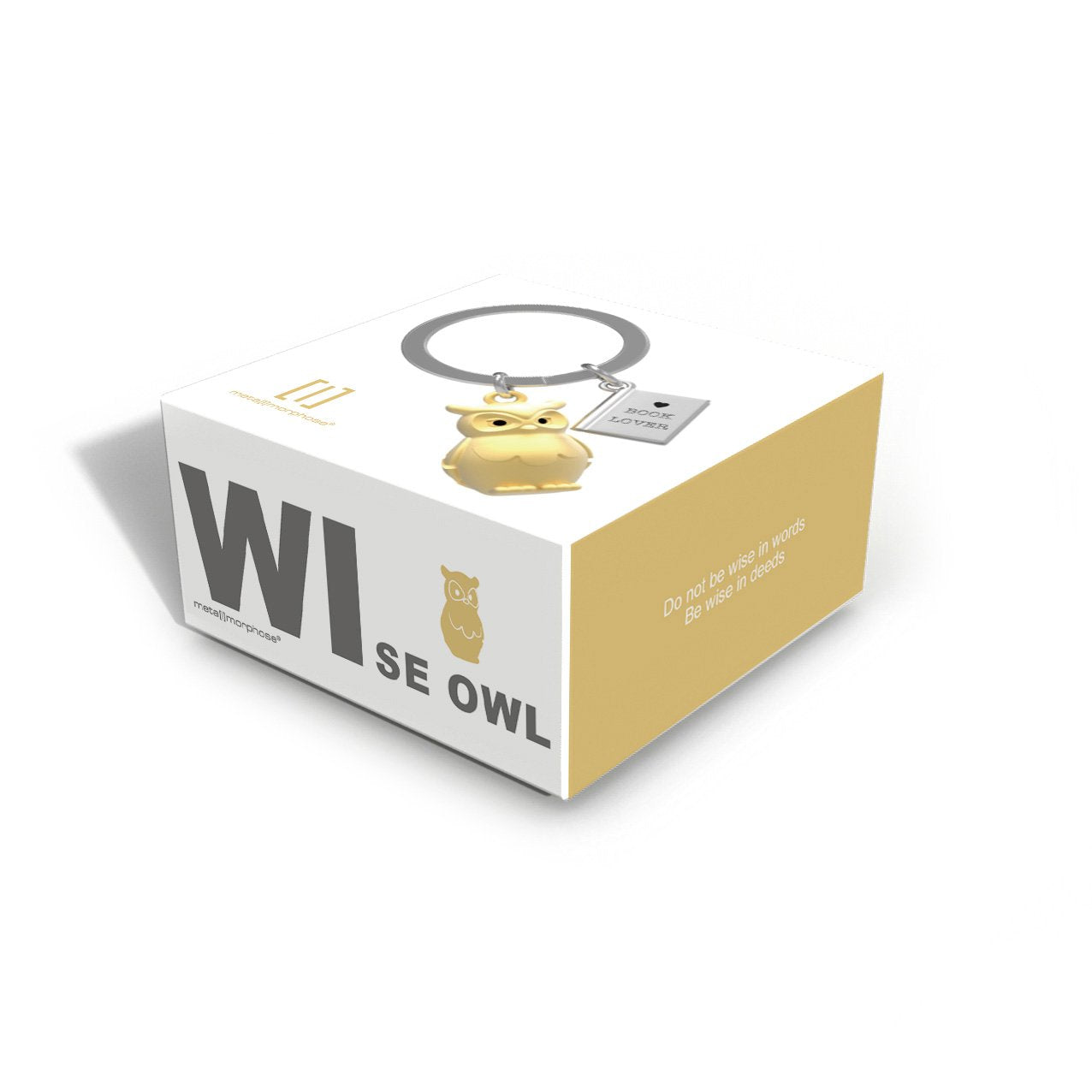 Metalmorphose-Baykuş & Kitap Anahtarlık-Anahtarlık-3-Milagron.com