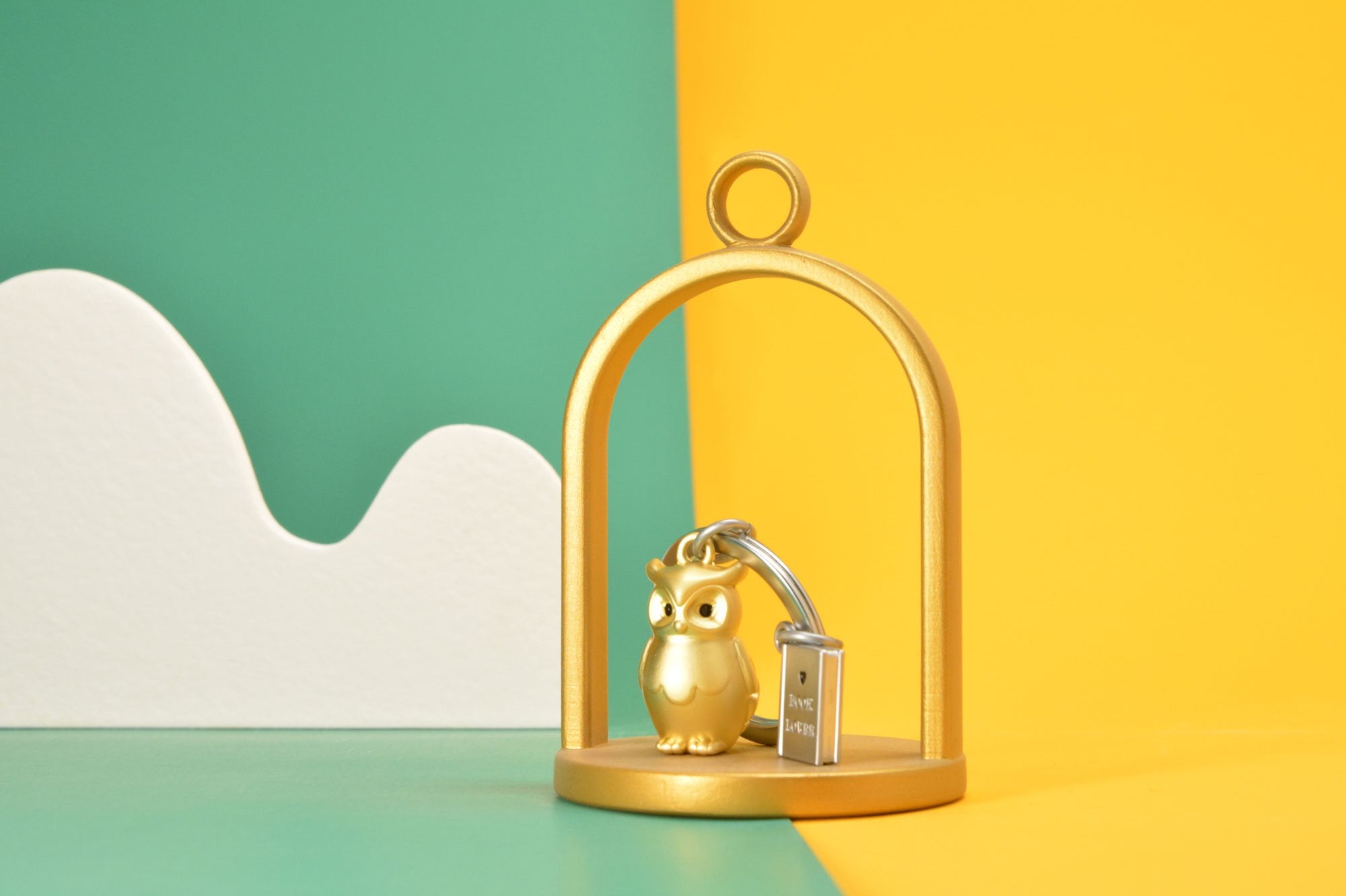 Metalmorphose-Baykuş & Kitap Anahtarlık-Anahtarlık-6-Milagron.com