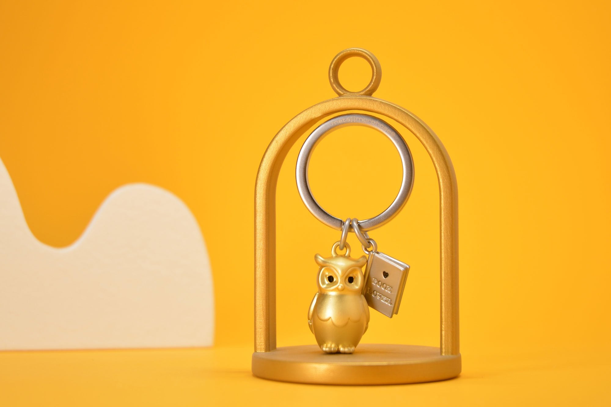 Metalmorphose-Baykuş & Kitap Anahtarlık-Anahtarlık-8-Milagron.com