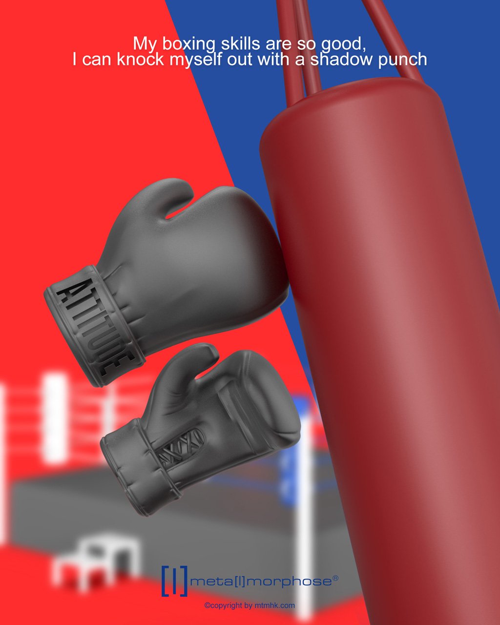 Metalmorphose-Boks Eldivenleri Anahtarlık Siyah-Anahtarlık-5-Milagron.com