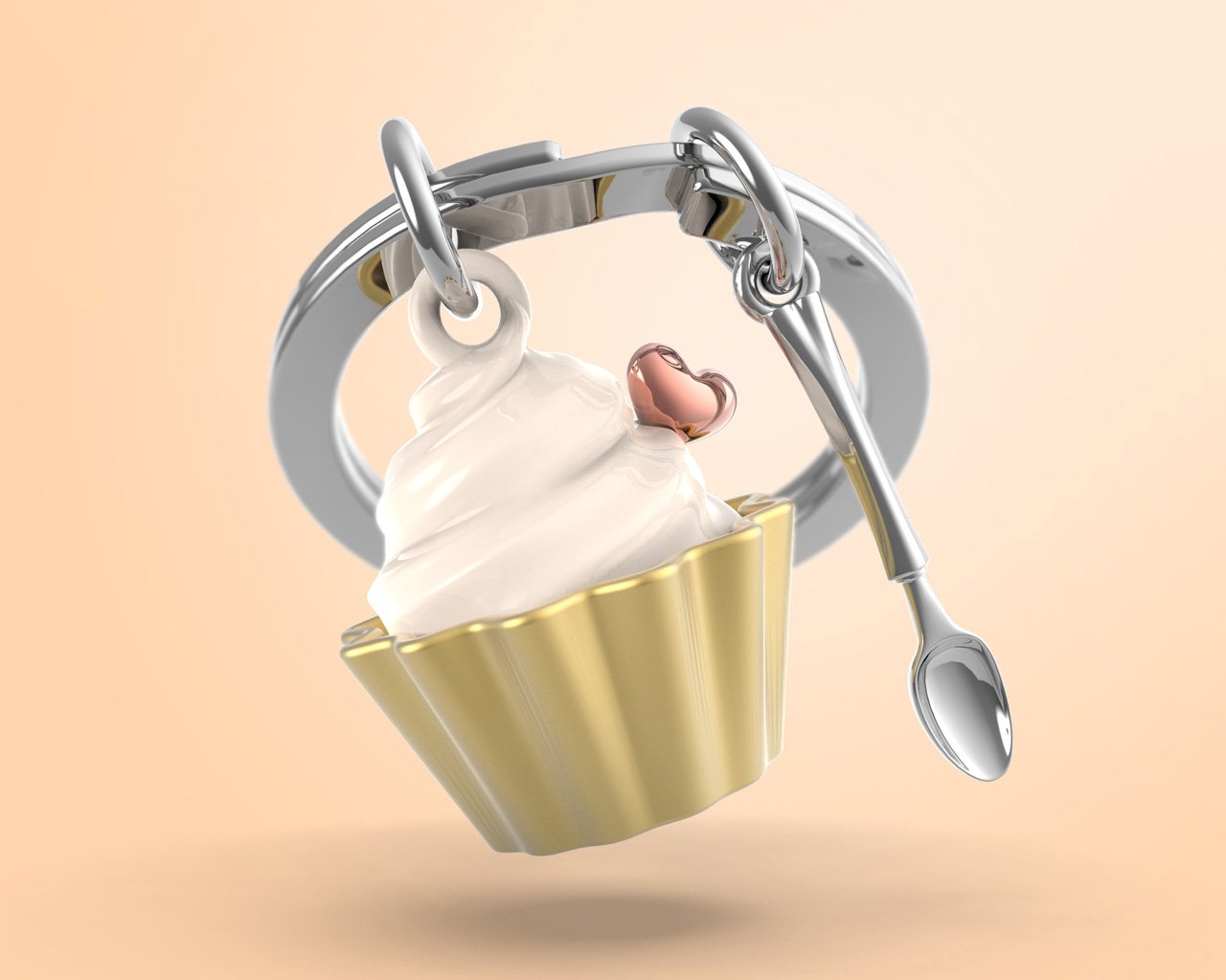 Metalmorphose-Cupcake Anahtarlık-Anahtarlık-2-Milagron.com