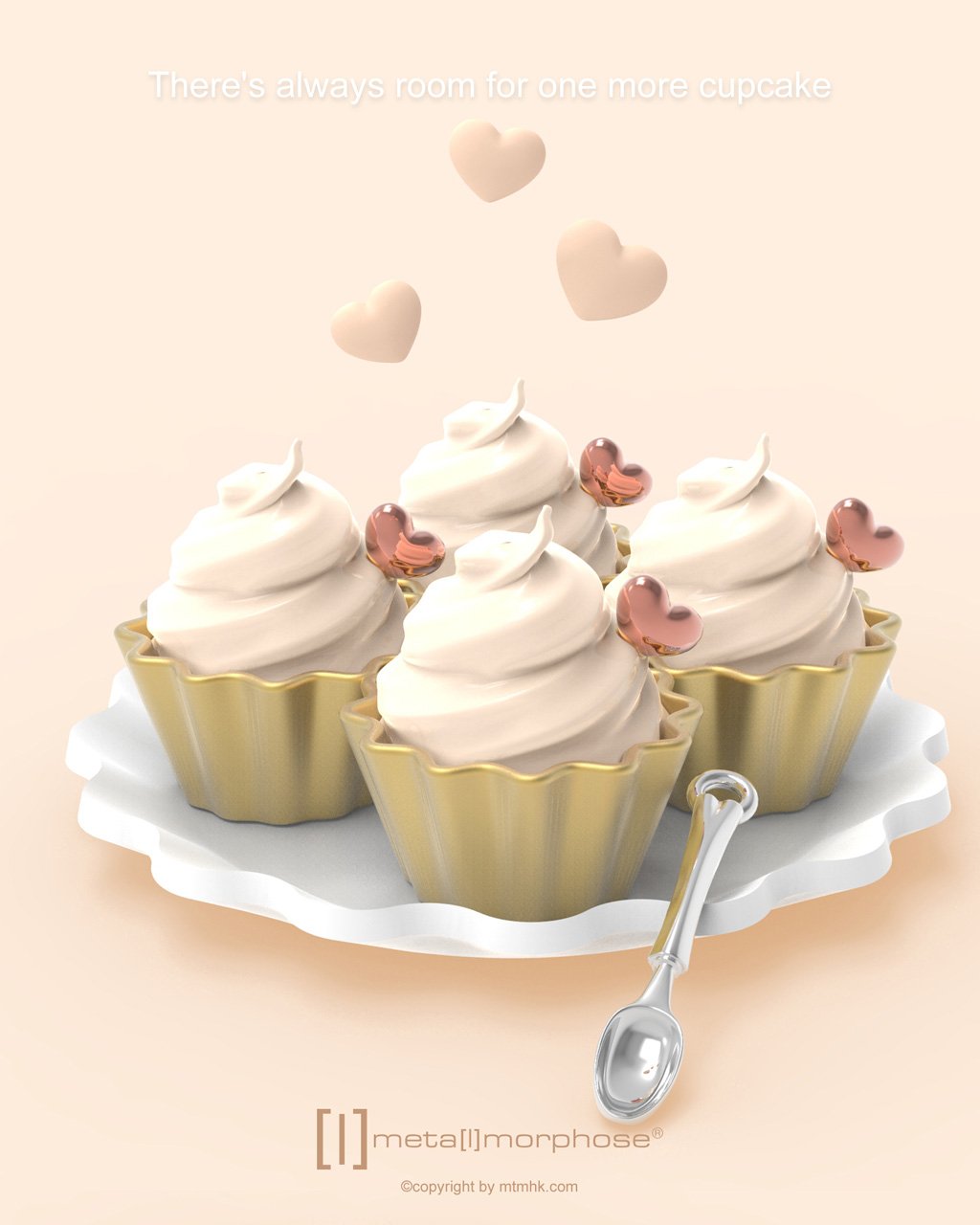 Metalmorphose-Cupcake Anahtarlık-Anahtarlık-5-Milagron.com