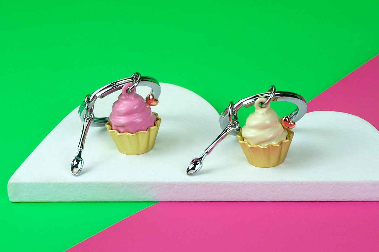 Metalmorphose-Cupcake Anahtarlık-Anahtarlık-7-Milagron.com