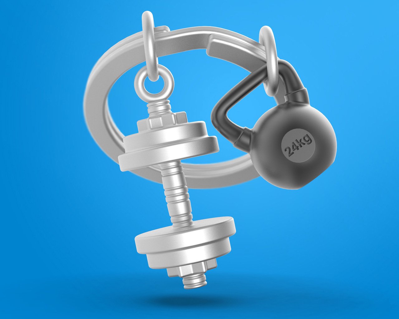 Metalmorphose-Dambıl Anahtarlık-Anahtarlık-3-Milagron.com