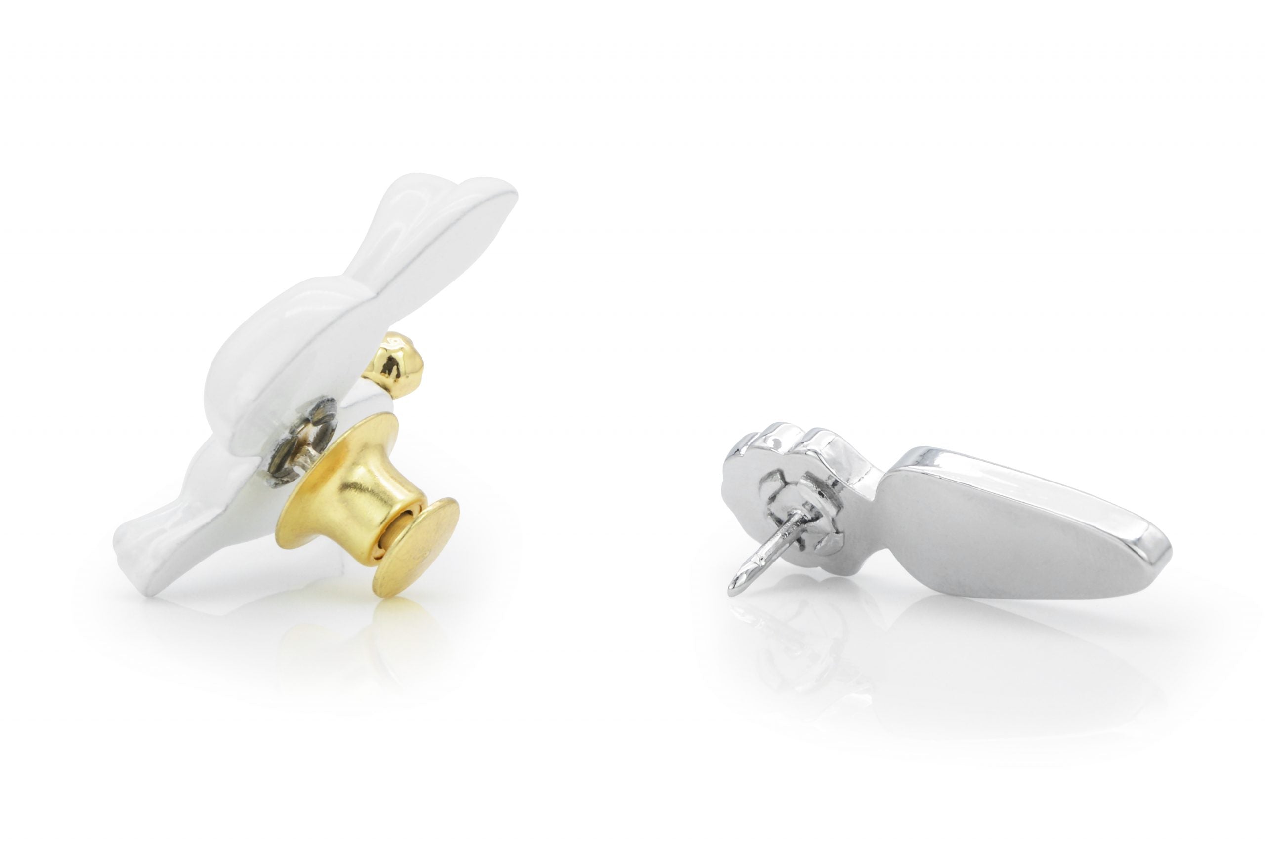 Metalmorphose-Havuç & Tavşan Broş Seti-Rozet-3-Milagron.com