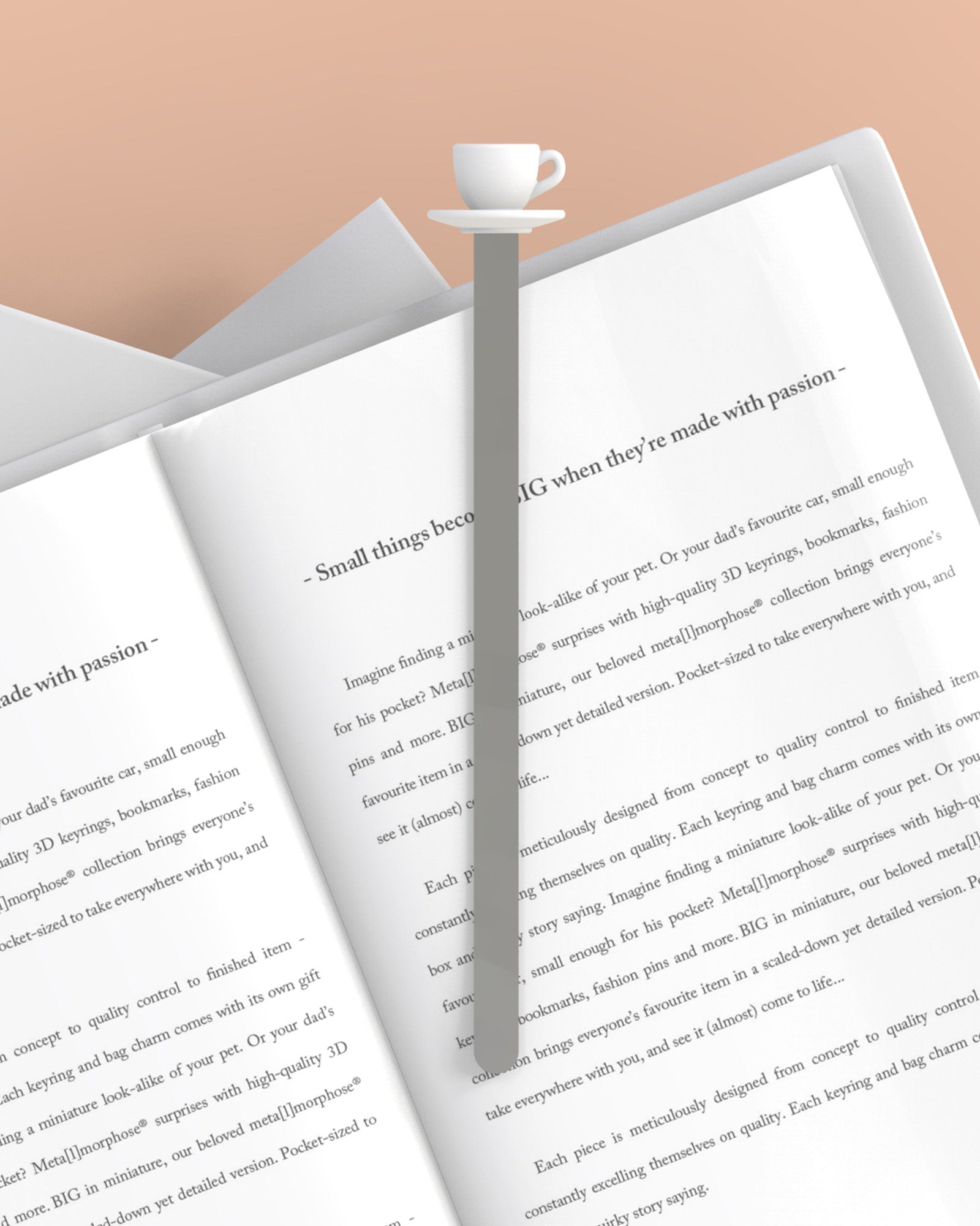 Metalmorphose-Kahve Fincanı Ayraç-Kitap Ayracı-2-Milagron.com