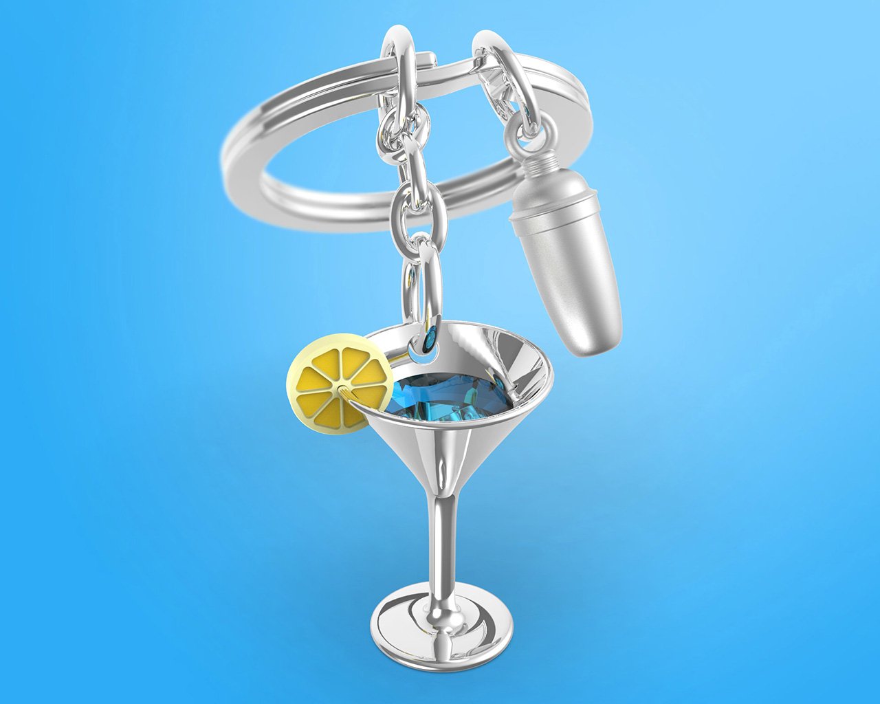 Metalmorphose-Kokteyl Anahtarlık-Anahtarlık-3-Milagron.com