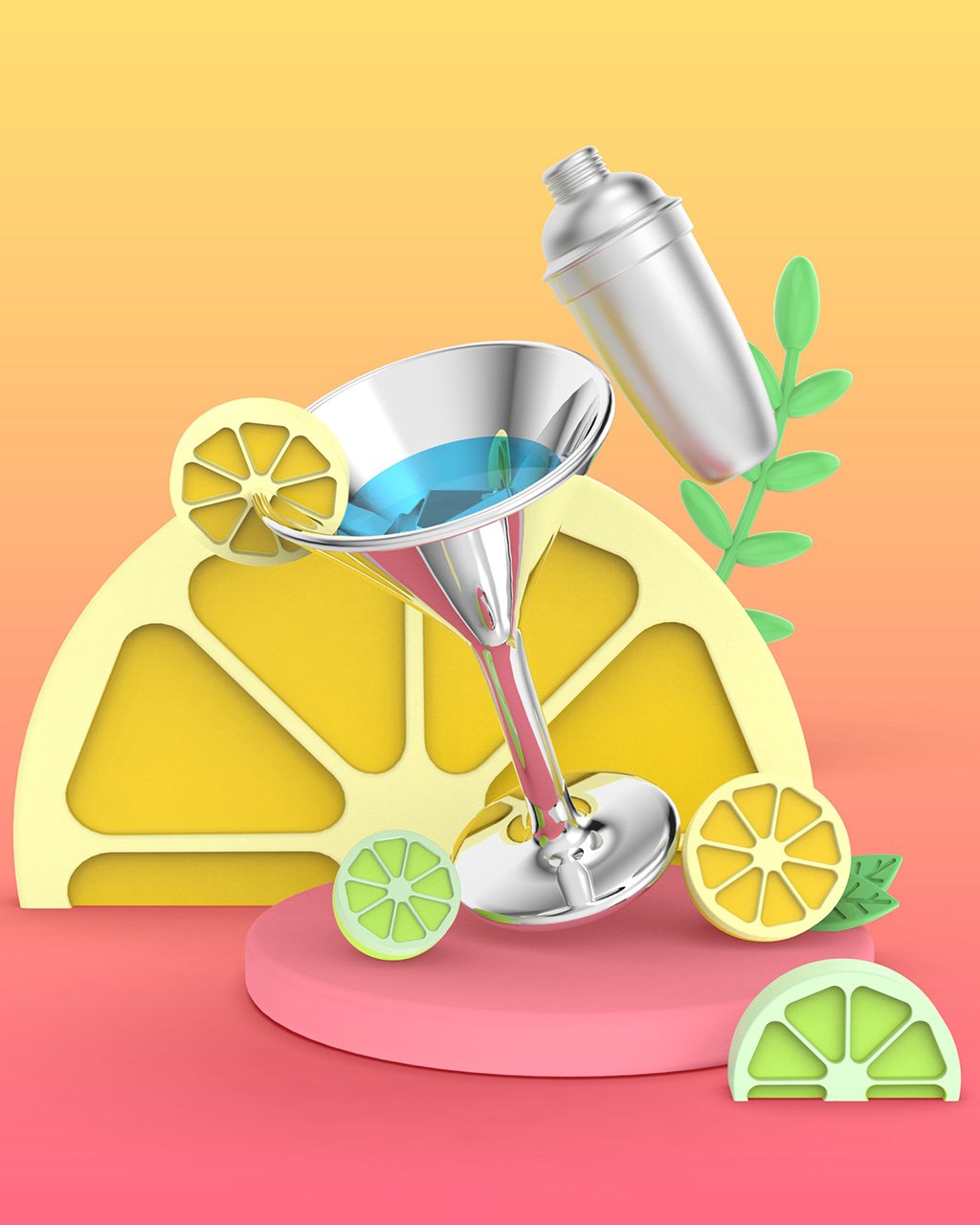 Metalmorphose-Kokteyl Anahtarlık-Anahtarlık-4-Milagron.com