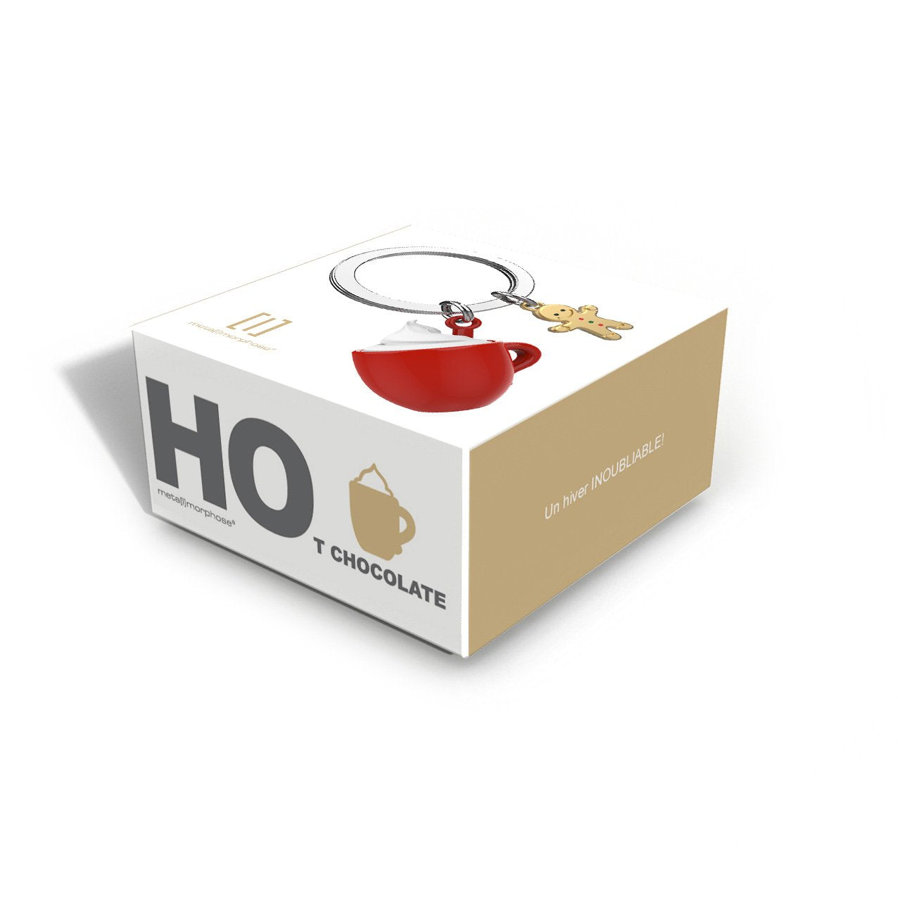 Metalmorphose-Köpüklü Fincan Ve Gingerbread Anahtarlık-Anahtarlık-2-Milagron.com