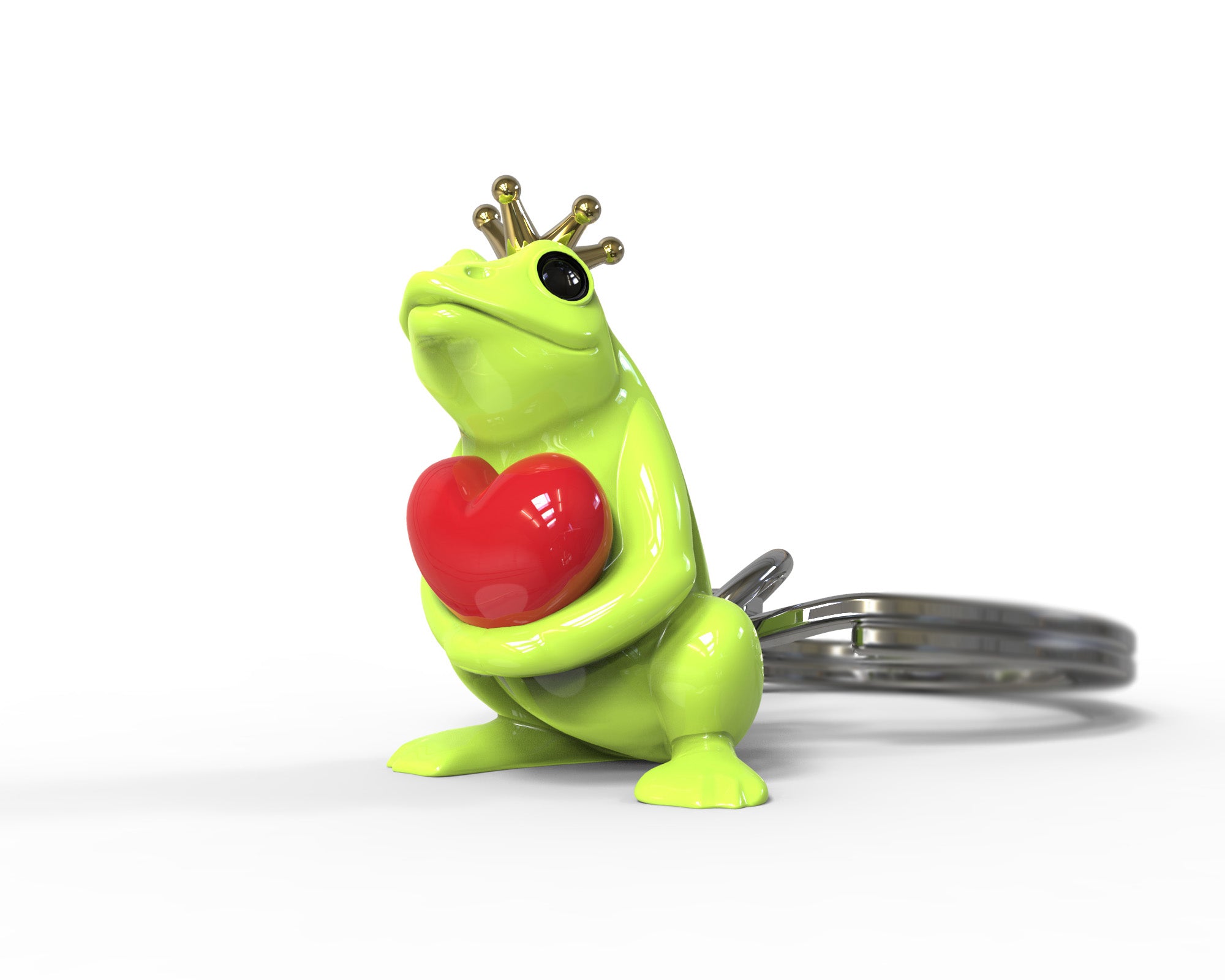 Metalmorphose-Kurbağa Prens Anahtarlık-Anahtarlık-1-Milagron.com