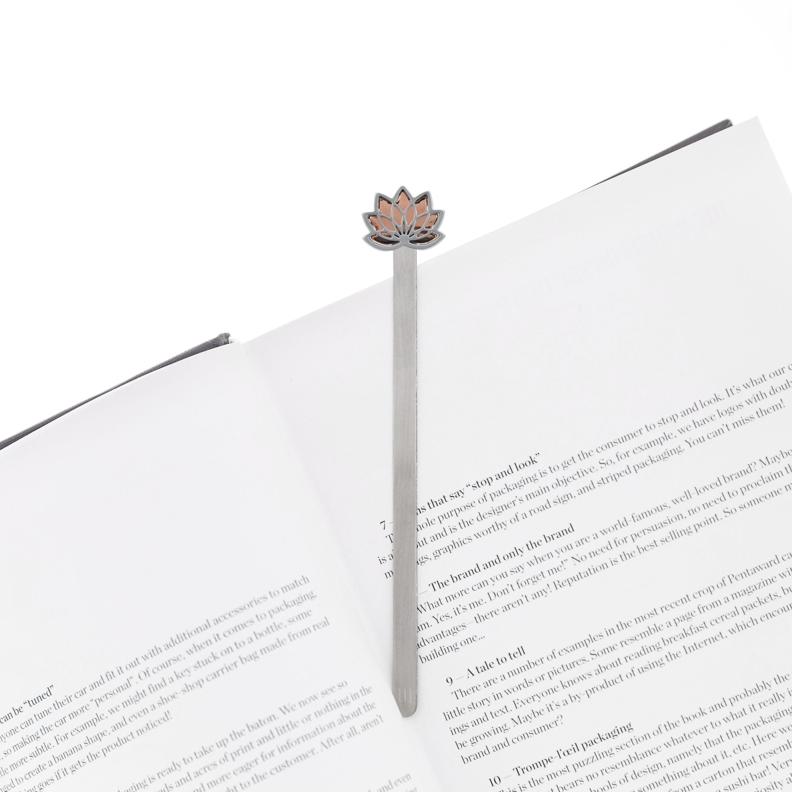 Metalmorphose-Lotus Kitap Ayracı-Kitap Ayracı-4-Milagron.com