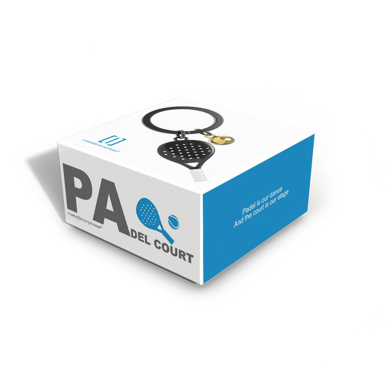 Metalmorphose-Padel Tenis Anahtarlık Siyah-Anahtarlık-5-Milagron.com