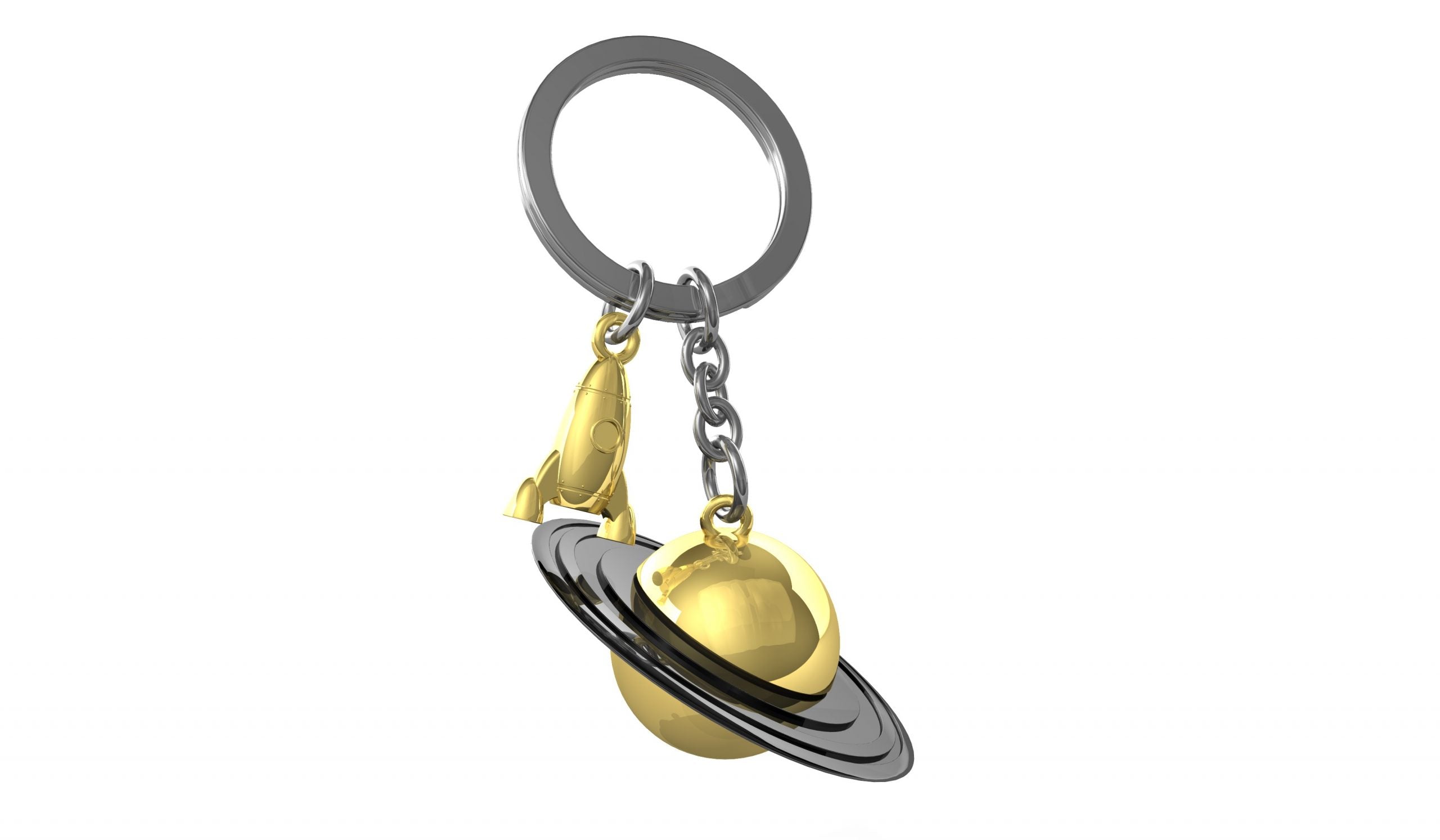Metalmorphose-Satürn Anahtarlık-Anahtarlık-3-Milagron.com