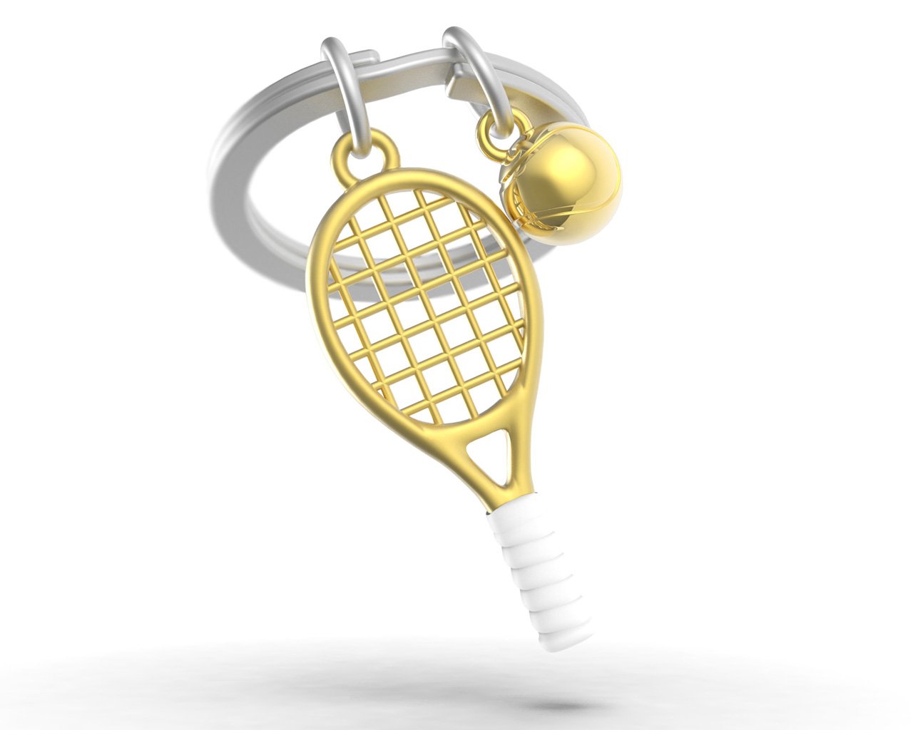 Metalmorphose-Tenis Raketi Anahtarlık Gold-Anahtarlık-7-Milagron.com