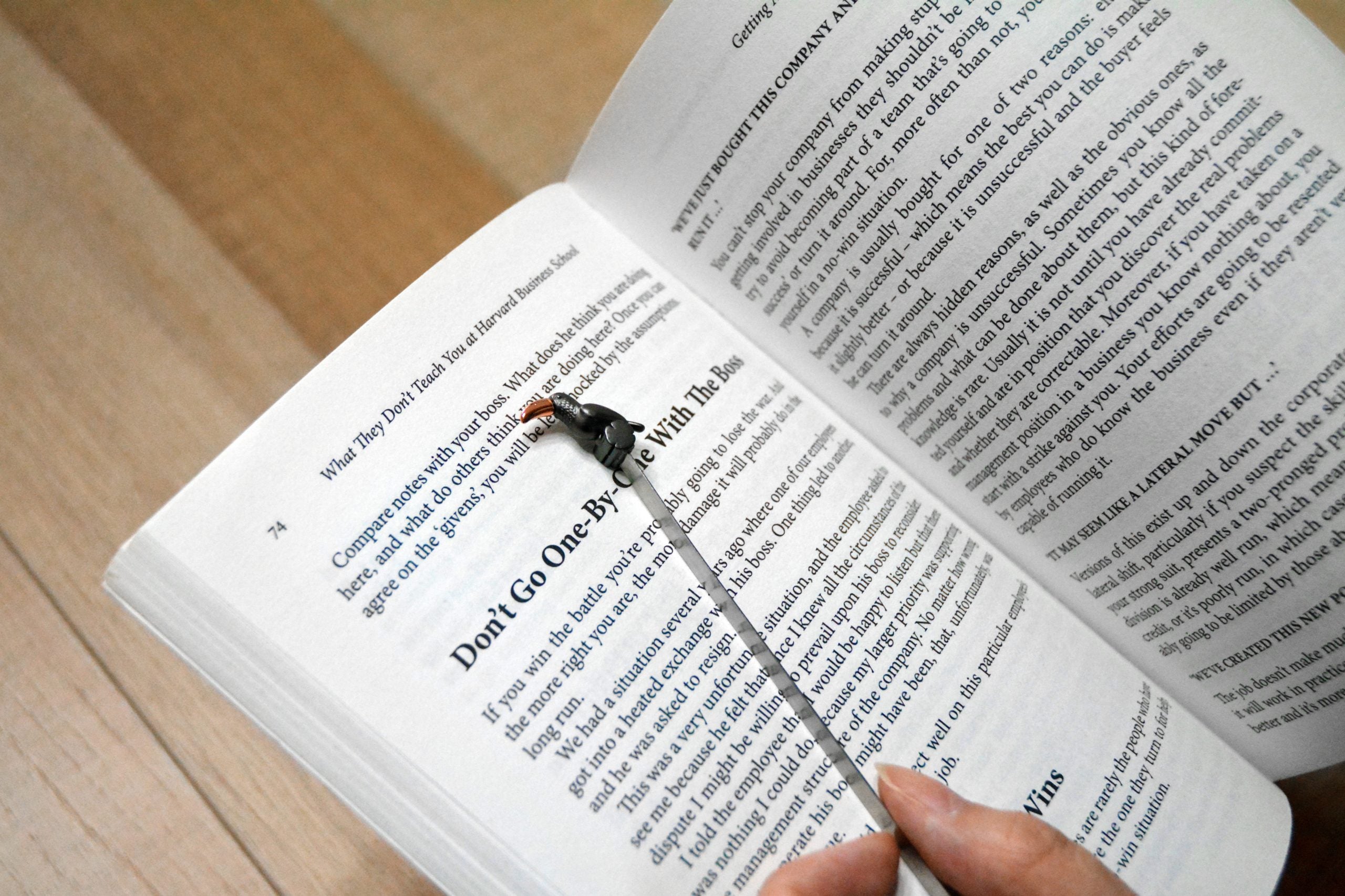 Metalmorphose-Tukan Kitap Ayracı-Kitap Ayracı-5-Milagron.com