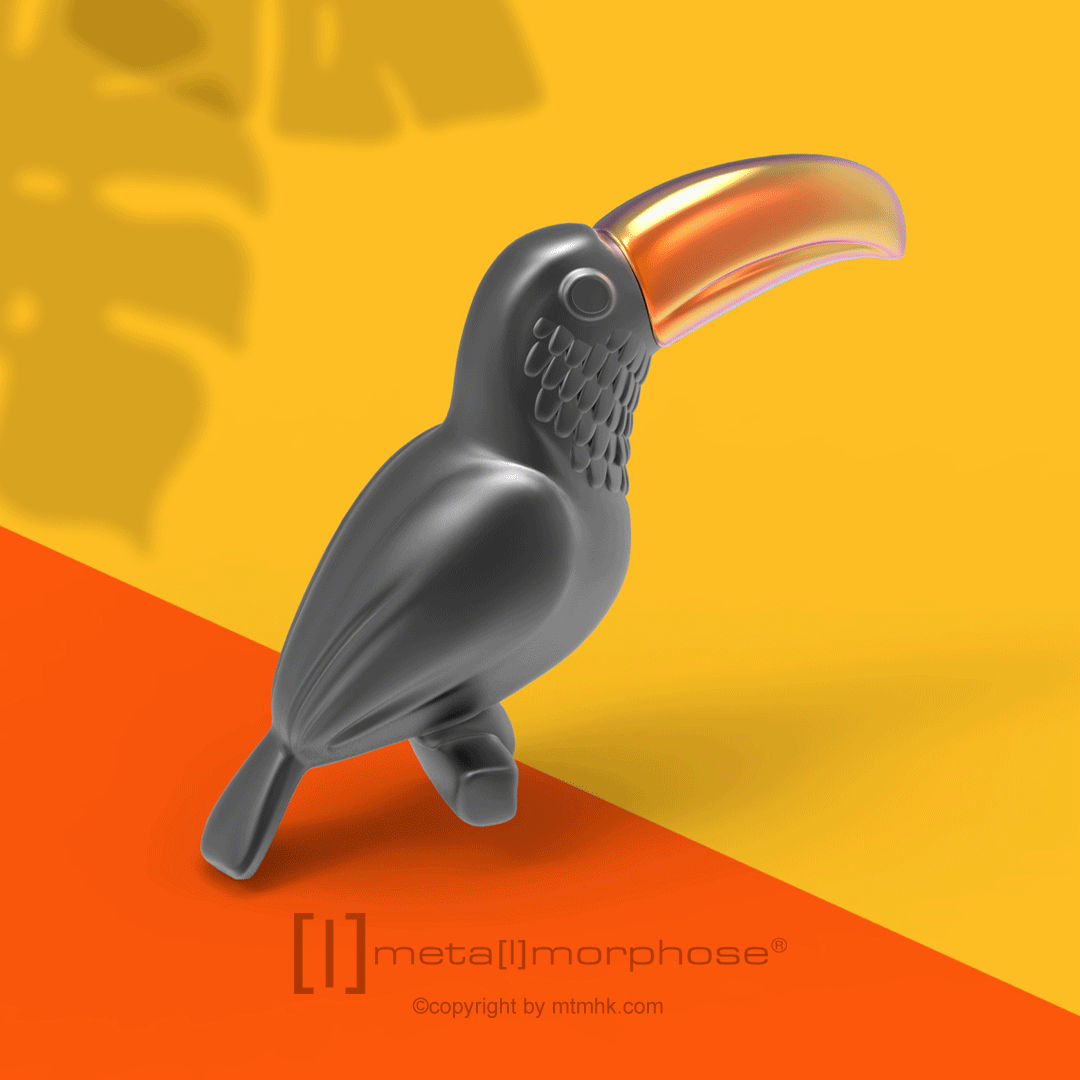 Metalmorphose-Tukan Kuşu Anahtarlık-Anahtarlık-4-Milagron.com