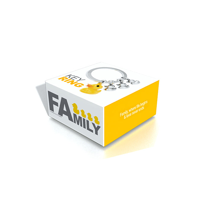 Metalmorphose-ördek Ailesi Anahtarlık-Anahtarlık-2-Milagron.com