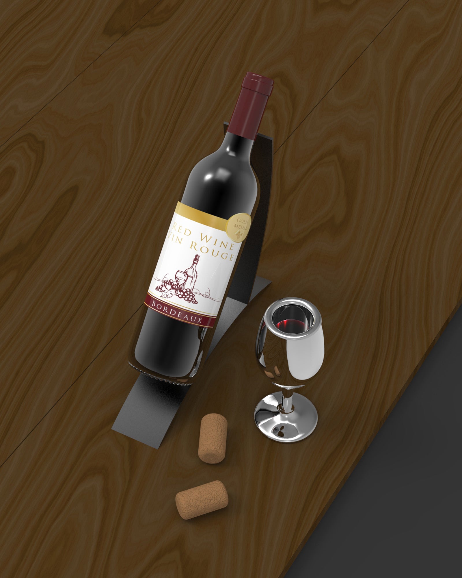 Metalmorphose-şarap & Kadeh Anahtarlık-Anahtarlık-4-Milagron.com