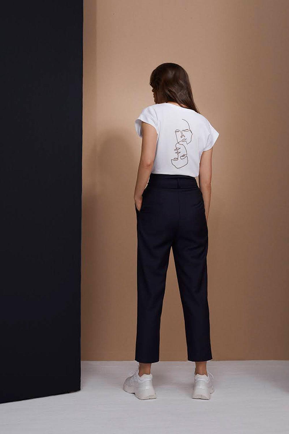 Mier-Zurich Pantolon-Kumaş Pantolon-3-Milagron.com