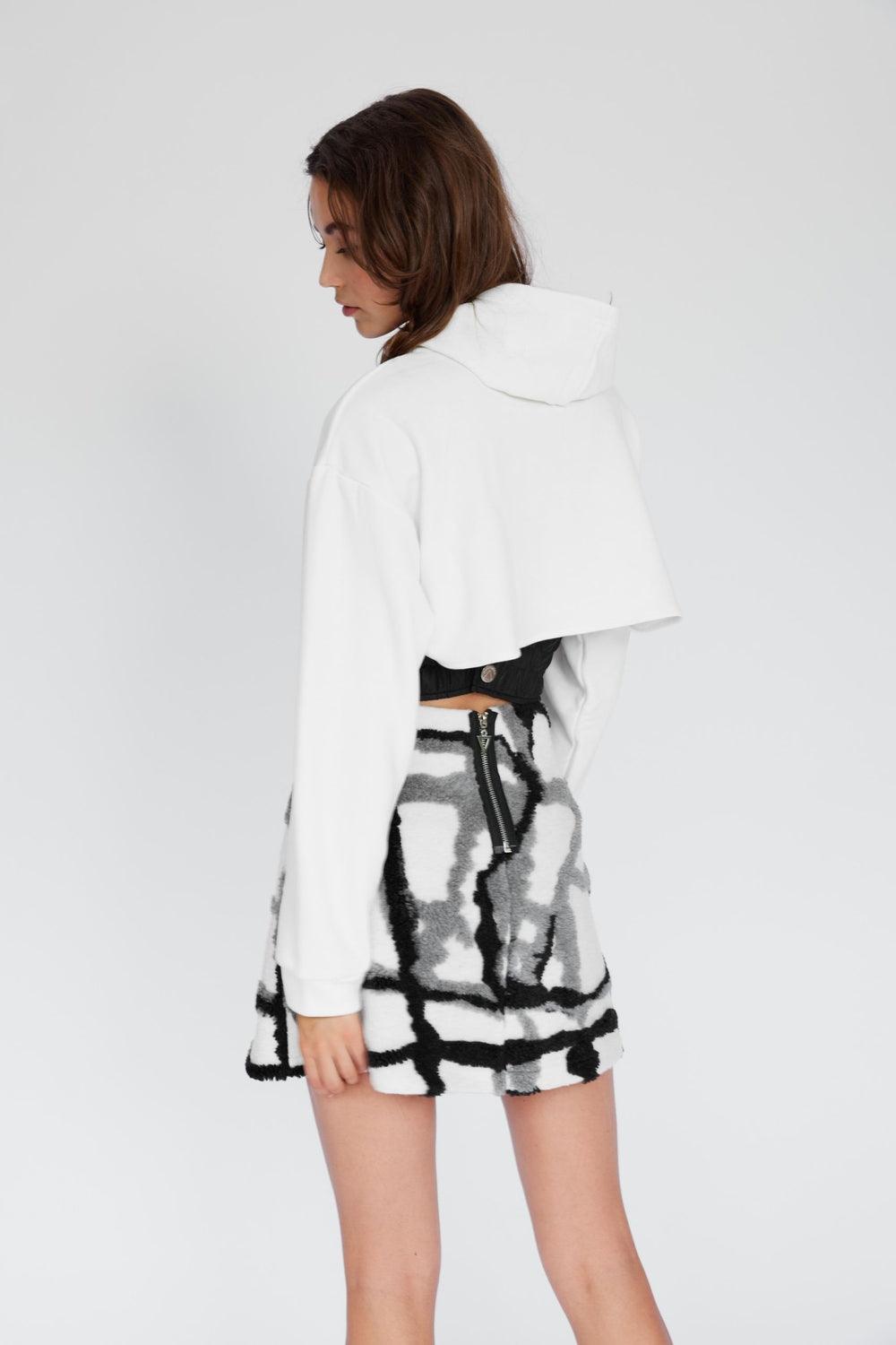 Mirimalist-Korse Ekru Kapüşonlu-Sweatshirts & Hoodies-5-Milagron.com