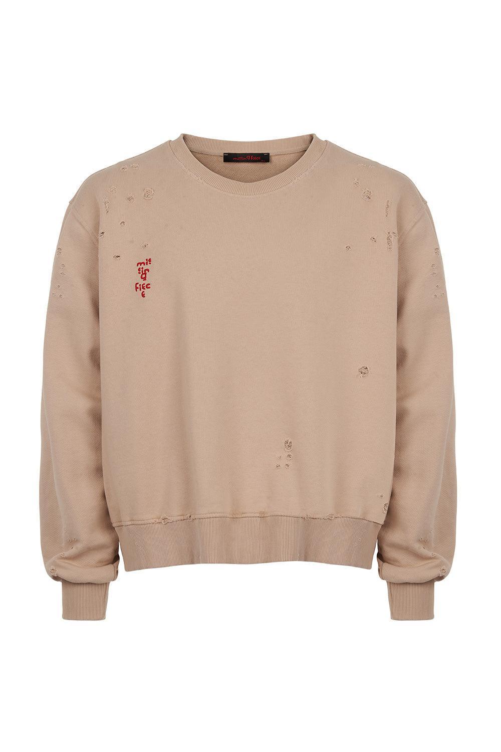 Missing Piece-Missing Sweatshirt No:1-Sweatshirts & Hoodies-1-Milagron.com