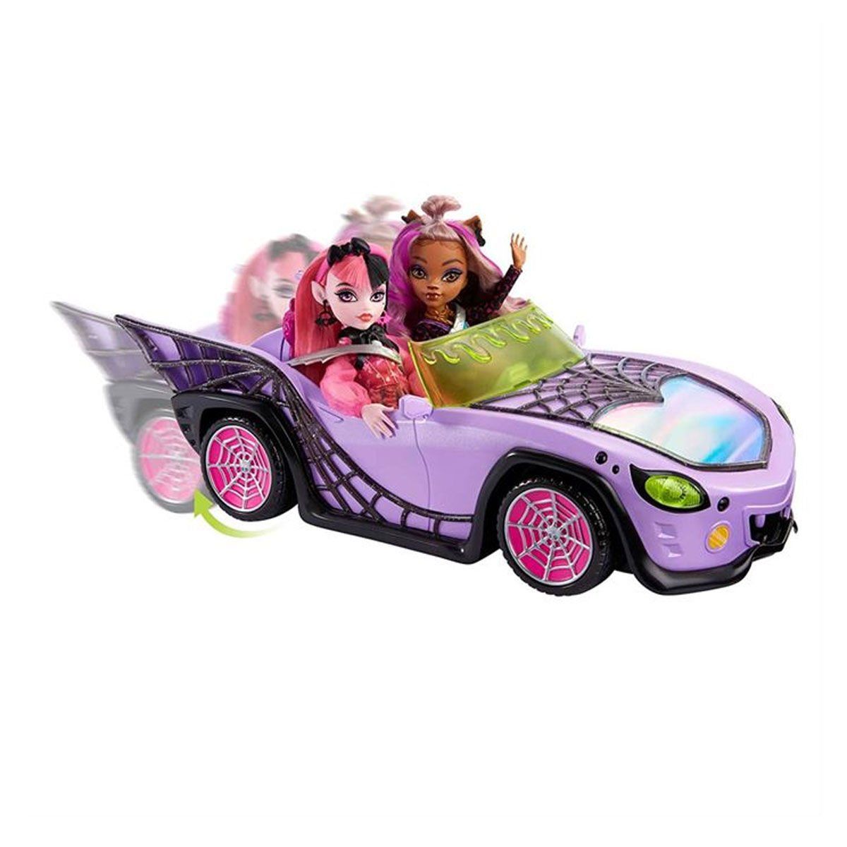 Monster High-Monster High Gösterişli Araba-Oyuncak Bebek ve Oyun Setleri-4-Milagron.com