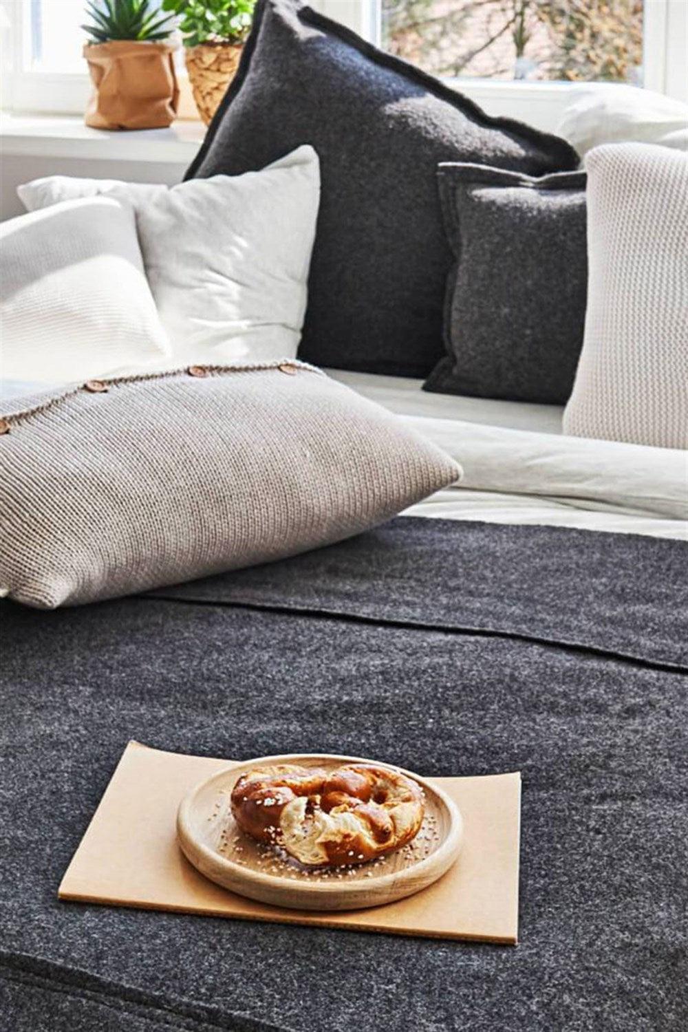 Moyha-Comfort Antrasit Yatak Örtüsü (180 x 240)-Yatak Örtüsü-2-Milagron.com