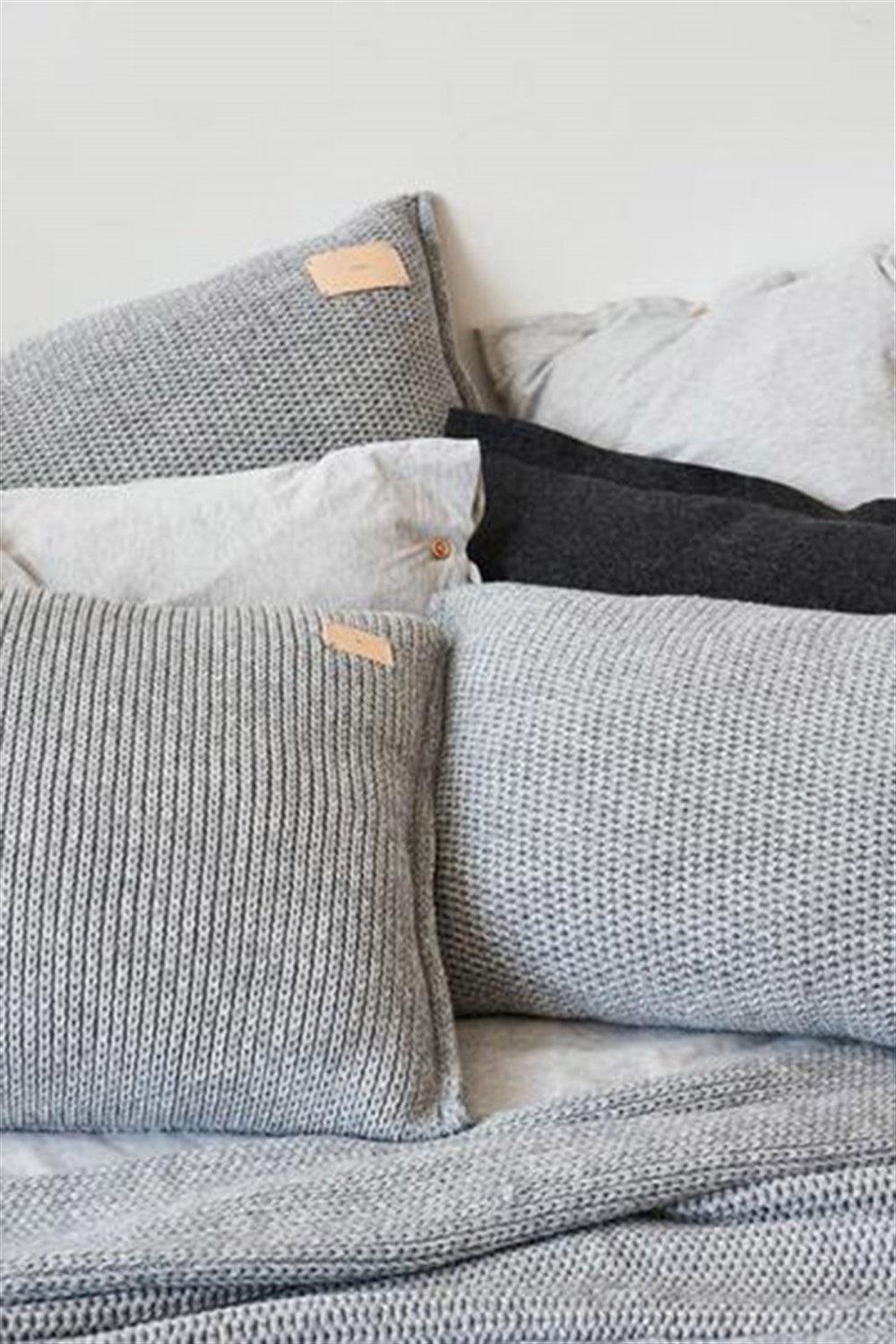 Moyha-Dreamy Gri Yastık (60x40)-Kırlent-1-Milagron.com