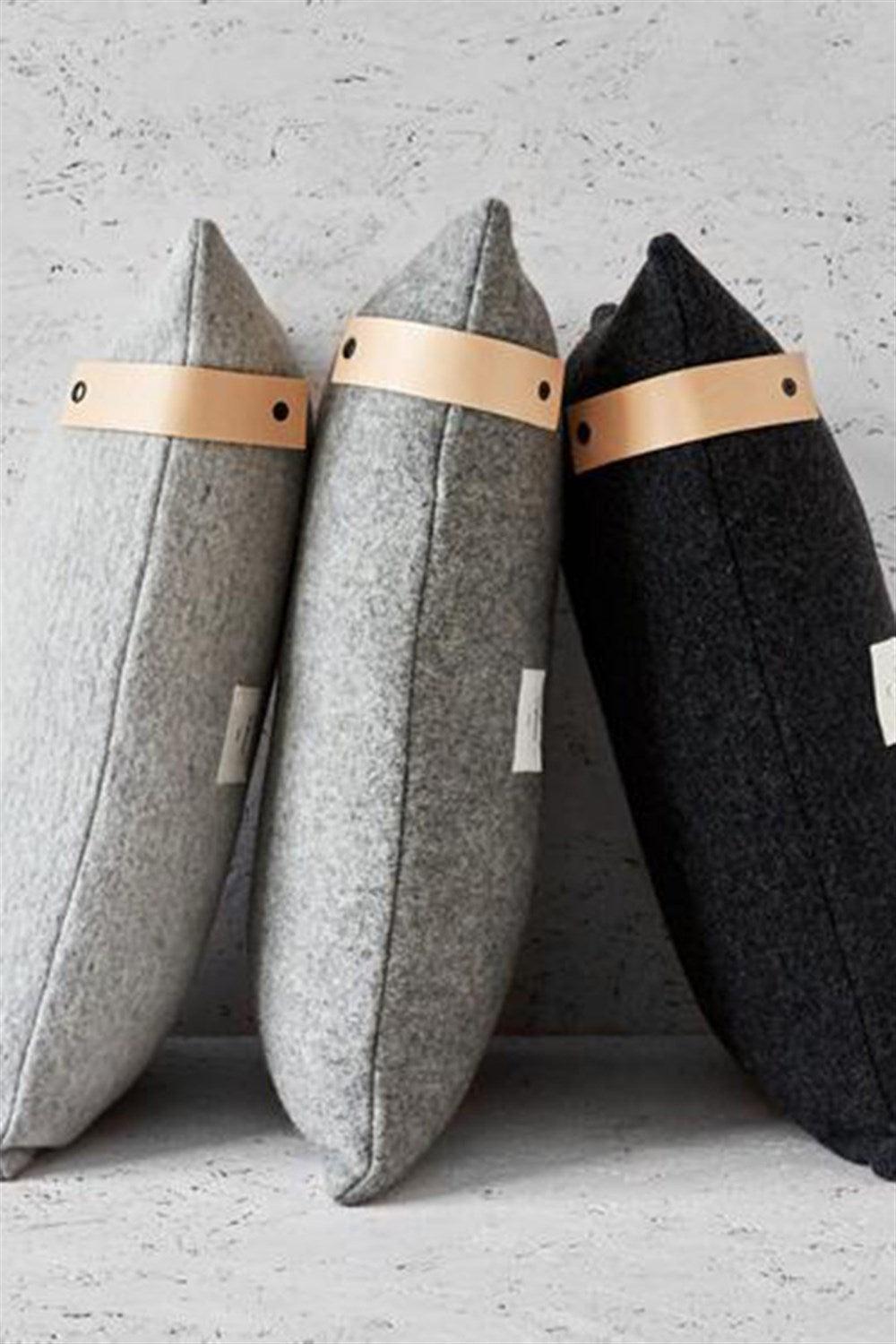 Moyha-Homely Antrasit Yastık (60x40)-Kırlent-3-Milagron.com