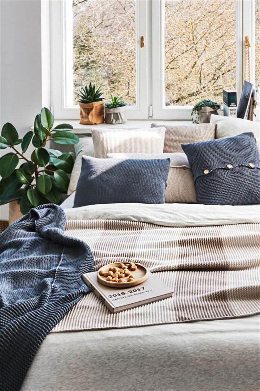 Moyha-Sense Kırık Beyaz Yatak Örtüsü (130 x 240)-Yatak Örtüsü-2-Milagron.com